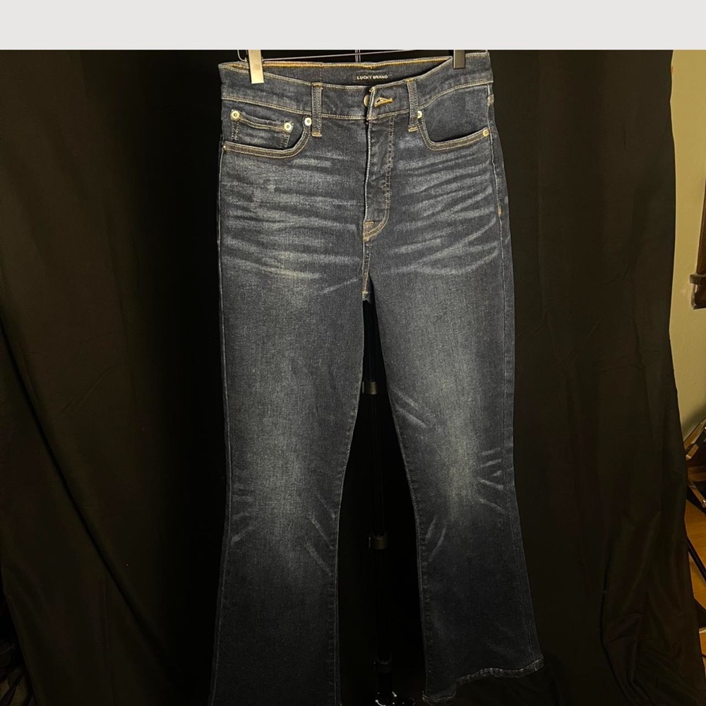 Lucky Brand Dark Blue Flare Jeans